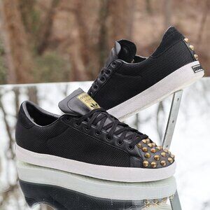 Adidas Rod Laver Vintage Black 2010 Brass Stud Custom